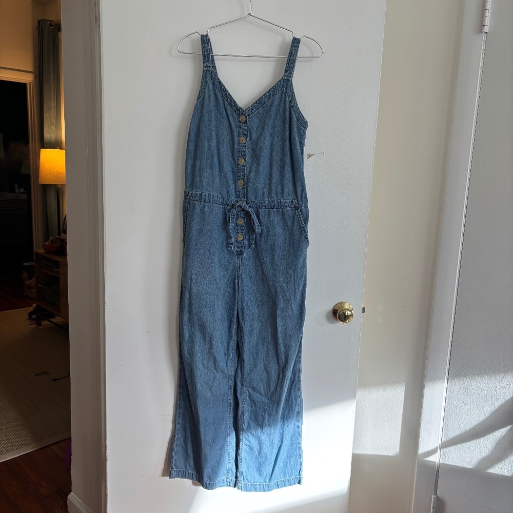 Gap denim jumpsuit sz 6p